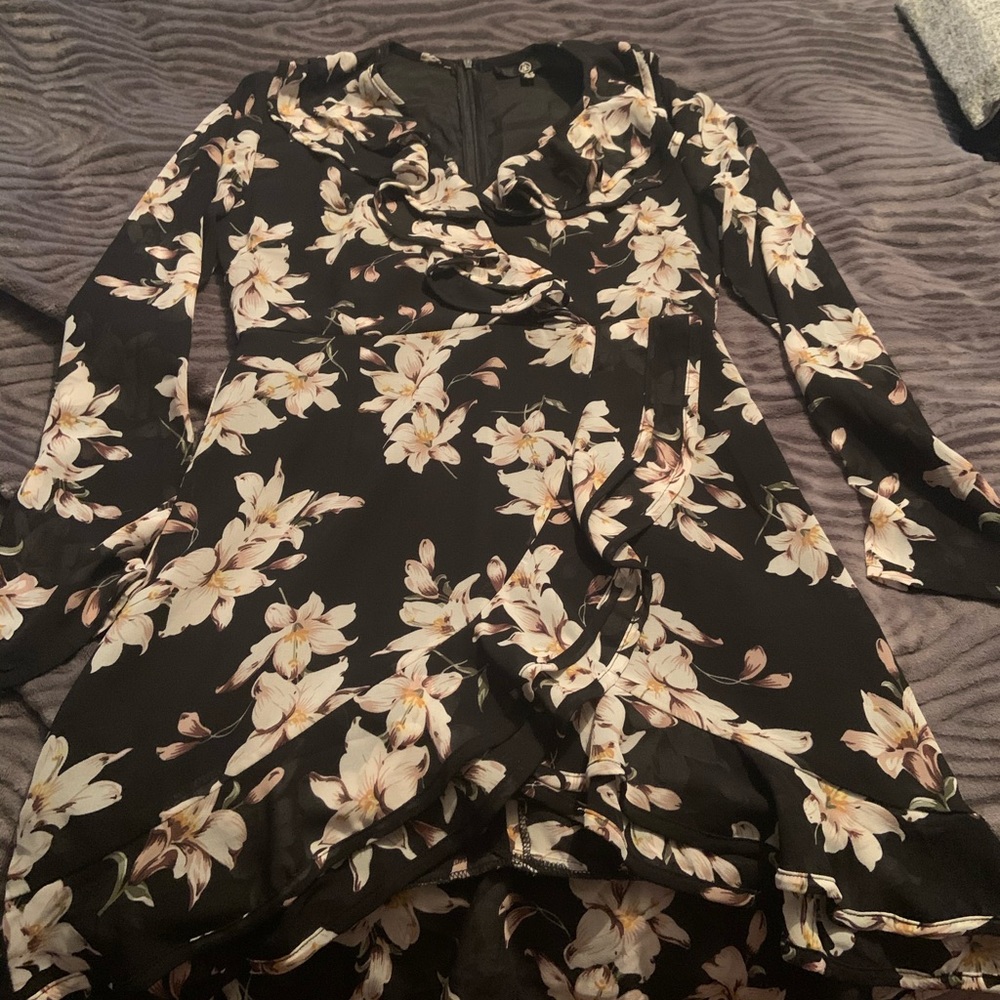 Missguided floral dress
